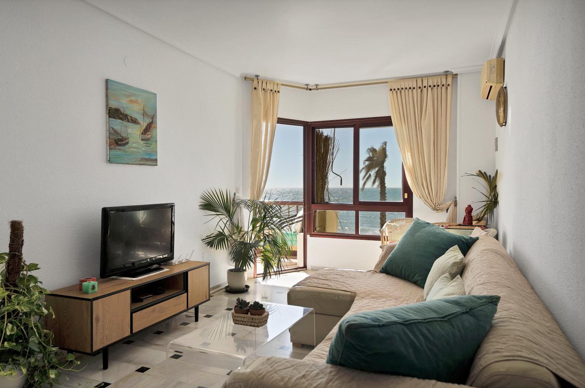 Casa Mar Apartamento Front Beach Con Wifi, Piscina, Padel Y Tenis - Lubina Del Sol Sitio de Calahonda Εξωτερικό φωτογραφία