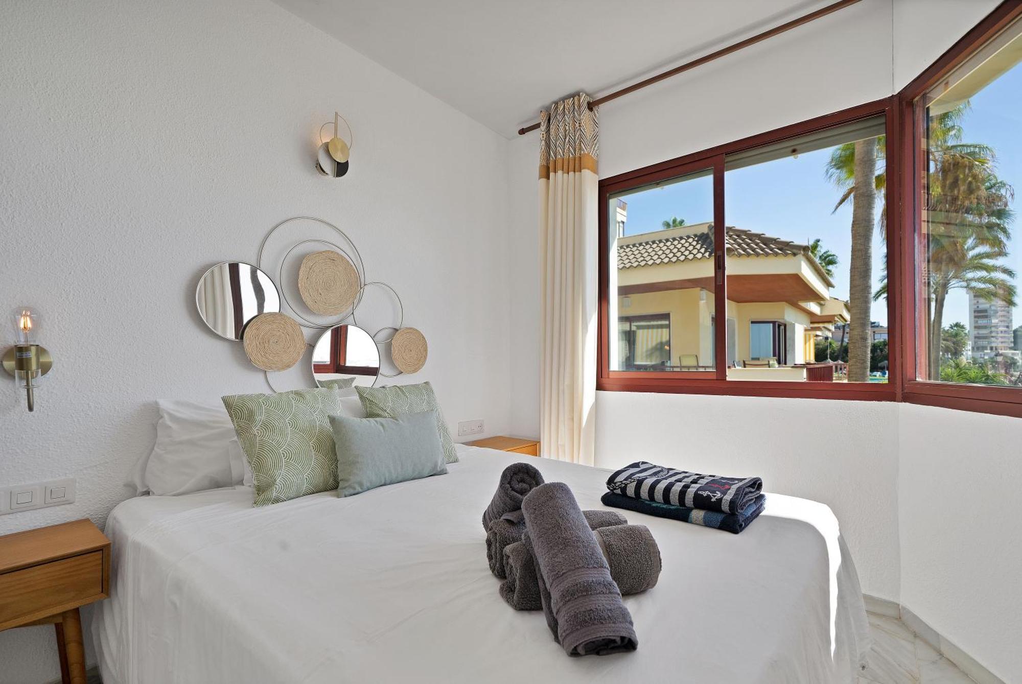 Casa Mar Apartamento Front Beach Con Wifi, Piscina, Padel Y Tenis - Lubina Del Sol Sitio de Calahonda Εξωτερικό φωτογραφία