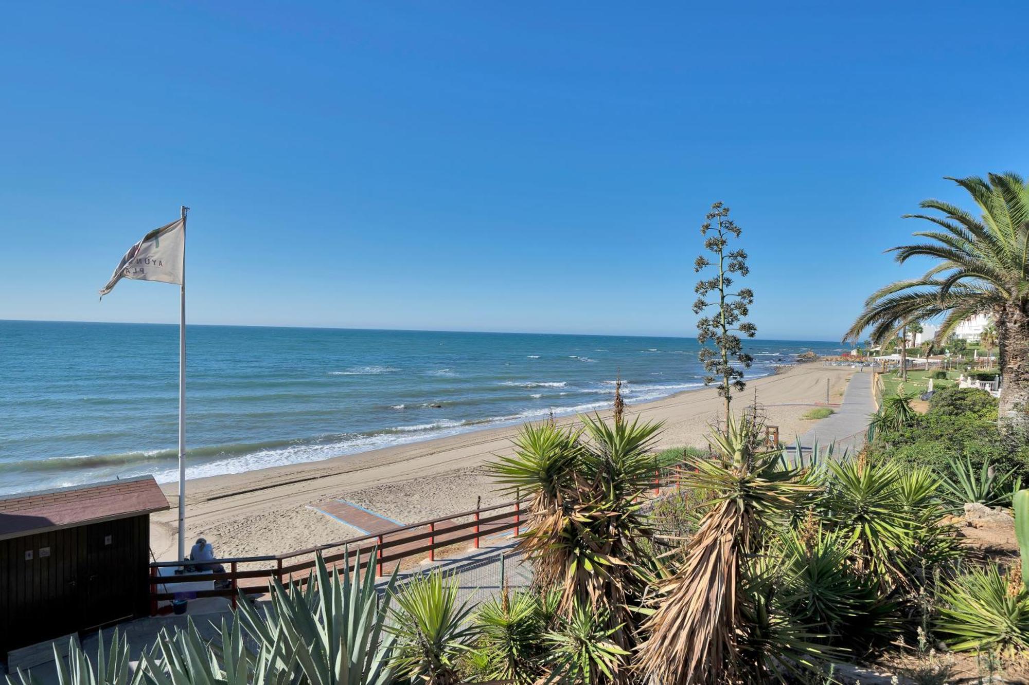 Casa Mar Apartamento Front Beach Con Wifi, Piscina, Padel Y Tenis - Lubina Del Sol Sitio de Calahonda Εξωτερικό φωτογραφία