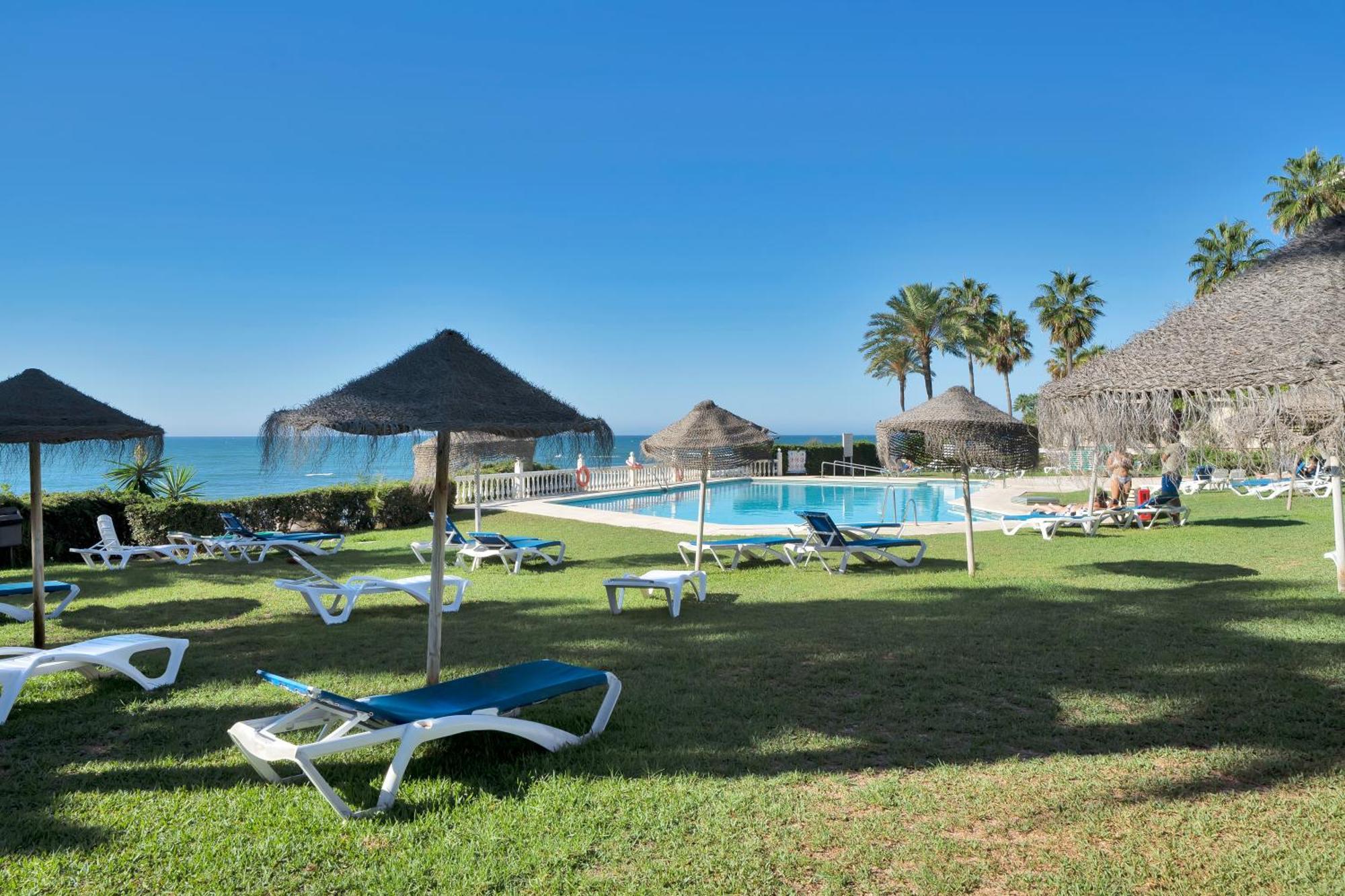 Casa Mar Apartamento Front Beach Con Wifi, Piscina, Padel Y Tenis - Lubina Del Sol Sitio de Calahonda Εξωτερικό φωτογραφία