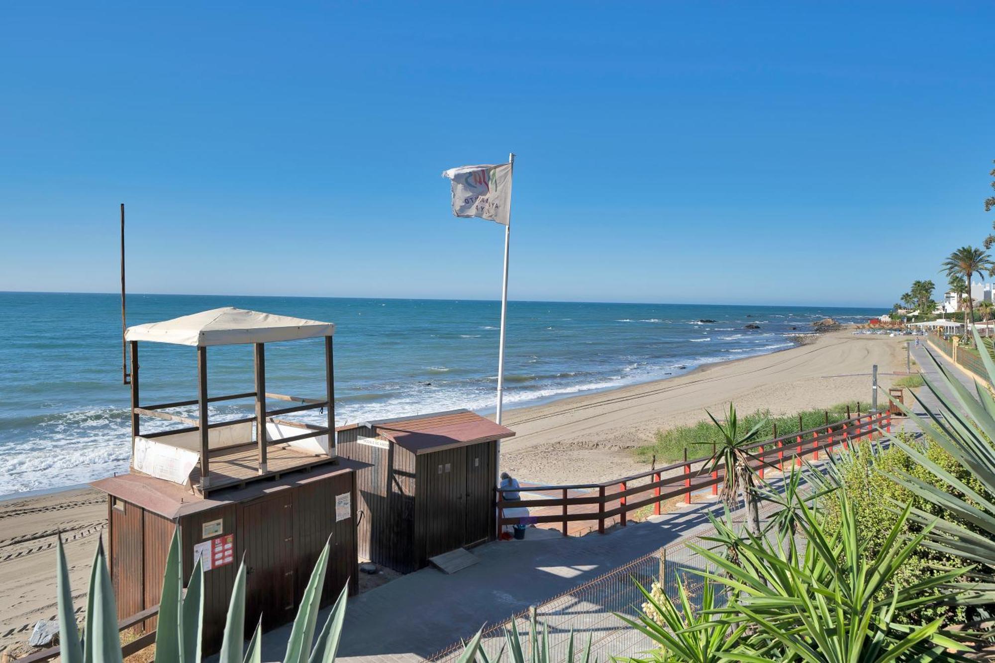 Casa Mar Apartamento Front Beach Con Wifi, Piscina, Padel Y Tenis - Lubina Del Sol Sitio de Calahonda Εξωτερικό φωτογραφία