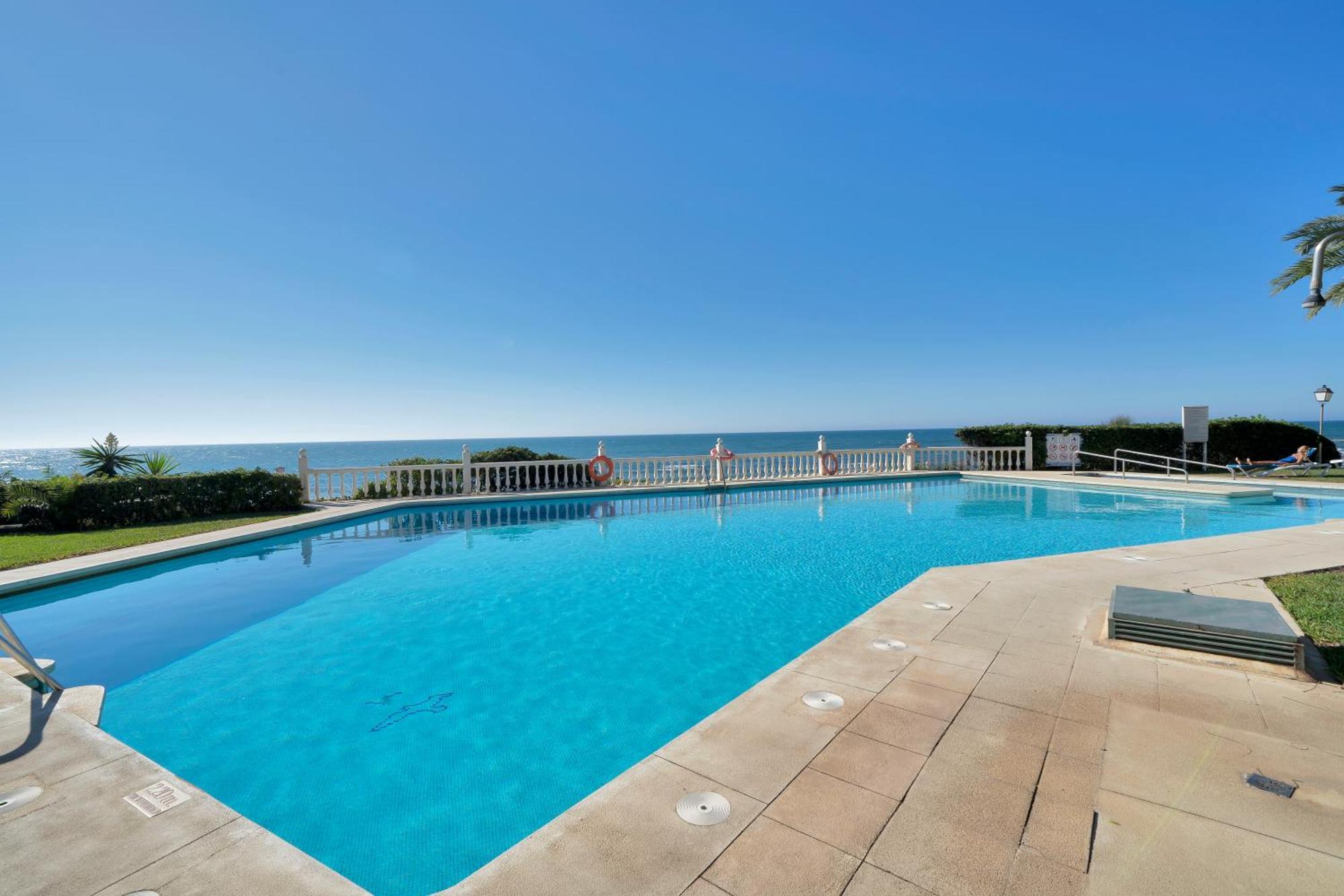 Casa Mar Apartamento Front Beach Con Wifi, Piscina, Padel Y Tenis - Lubina Del Sol Sitio de Calahonda Εξωτερικό φωτογραφία