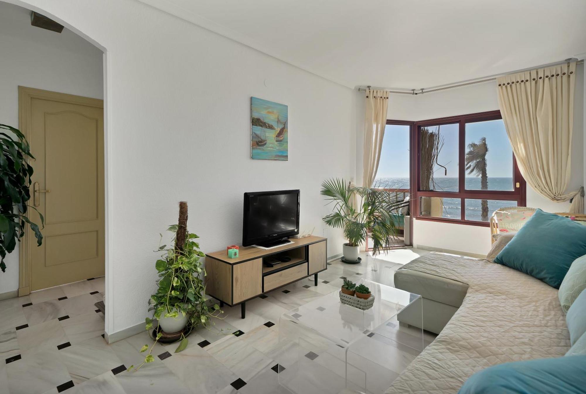 Casa Mar Apartamento Front Beach Con Wifi, Piscina, Padel Y Tenis - Lubina Del Sol Sitio de Calahonda Εξωτερικό φωτογραφία