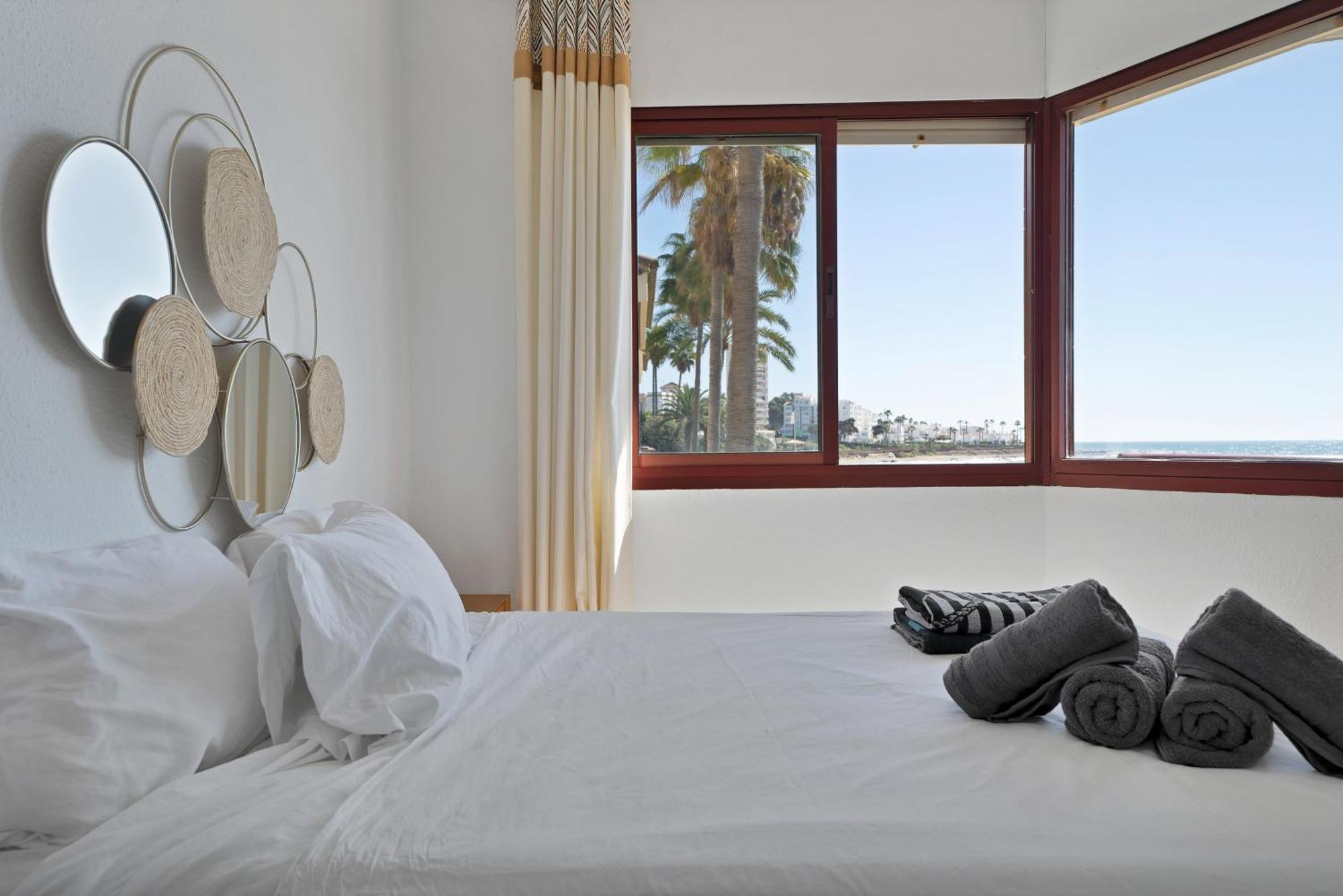 Casa Mar Apartamento Front Beach Con Wifi, Piscina, Padel Y Tenis - Lubina Del Sol Sitio de Calahonda Εξωτερικό φωτογραφία