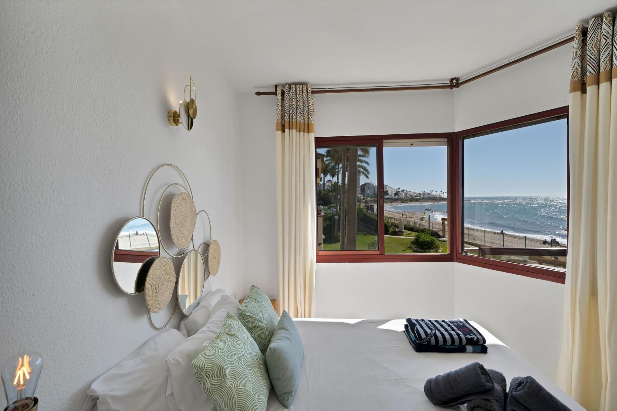 Casa Mar Apartamento Front Beach Con Wifi, Piscina, Padel Y Tenis - Lubina Del Sol Sitio de Calahonda Εξωτερικό φωτογραφία