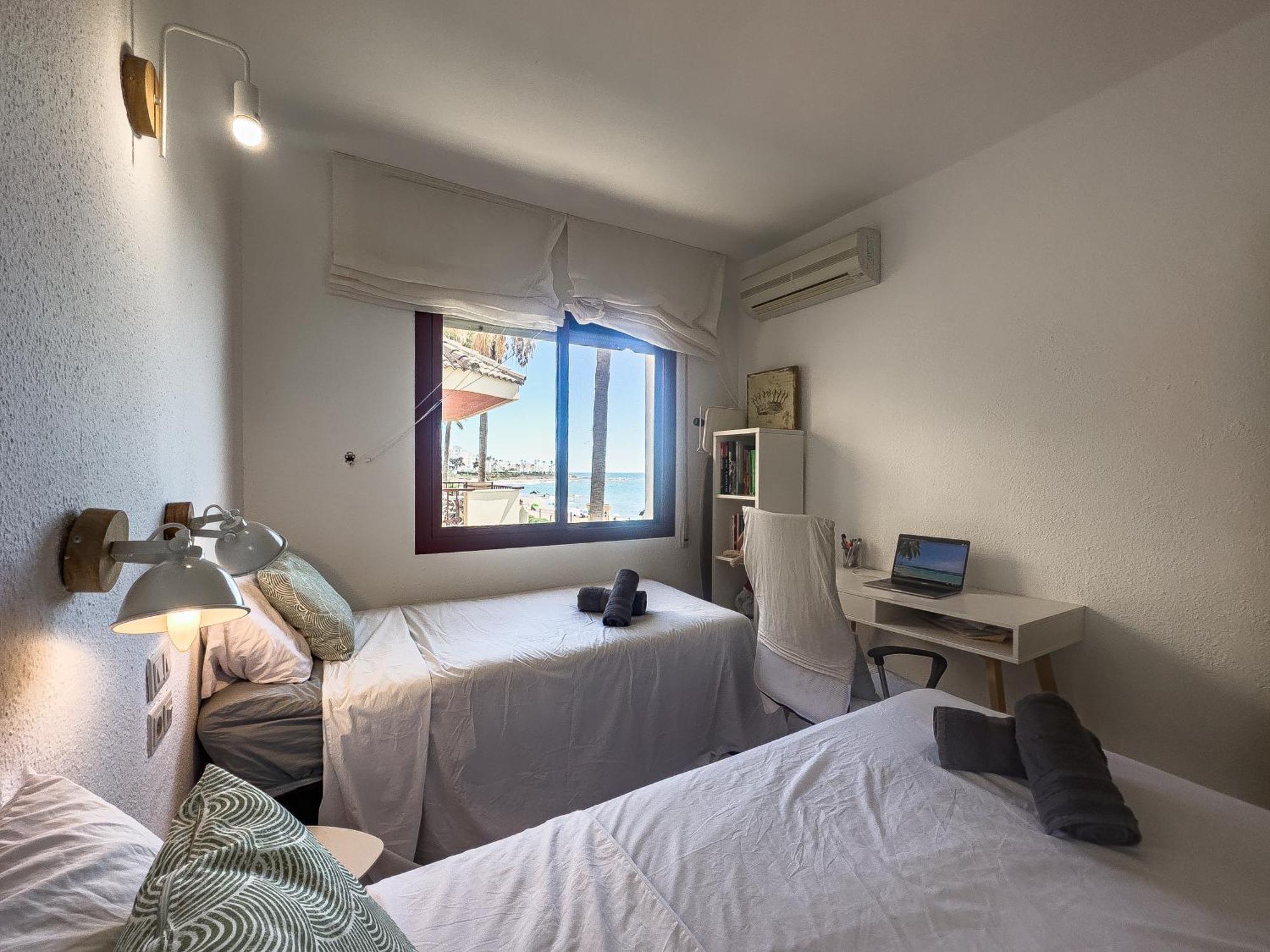 Casa Mar Apartamento Front Beach Con Wifi, Piscina, Padel Y Tenis - Lubina Del Sol Sitio de Calahonda Εξωτερικό φωτογραφία